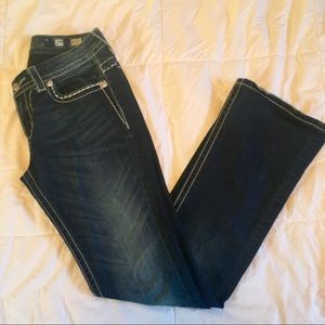 Miss Me dark wash bootcut jeans